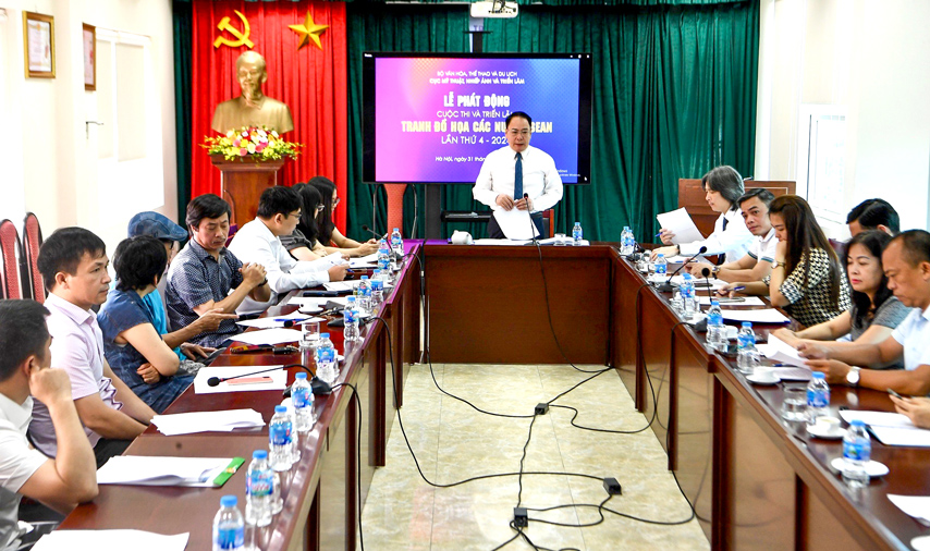 Phat Dong Cuoc Thi Va Trien Lam Tranh Do Hoa Cac Nuoc Asean Lan Thu 4 Viet Nam 2024 01