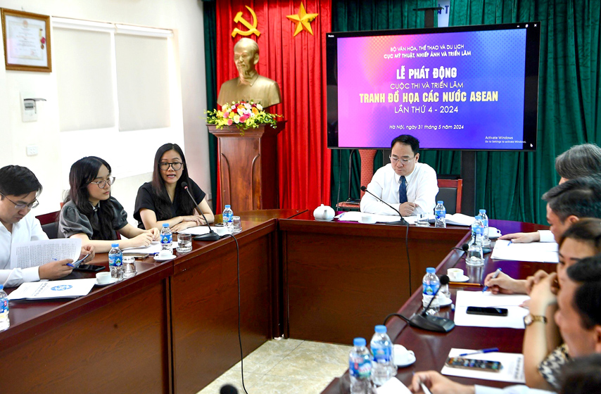Phat Dong Cuoc Thi Va Trien Lam Tranh Do Hoa Cac Nuoc Asean Lan Thu 4 Viet Nam 2024 02