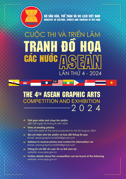Phat Dong Cuoc Thi Va Trien Lam Tranh Do Hoa Cac Nuoc Asean Lan Thu 4 Viet Nam 2024 03