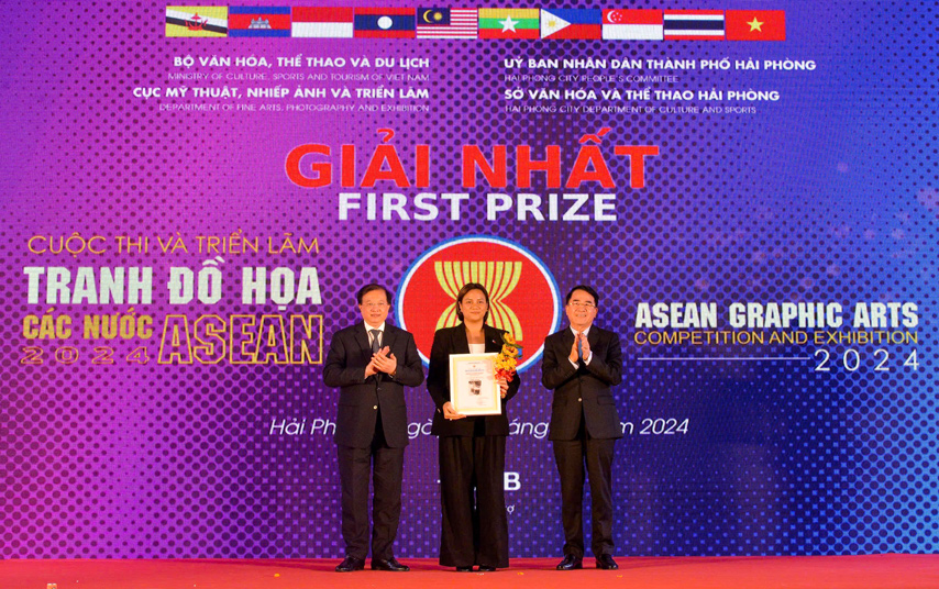 Trien Lam Tranh Do Hoa Asean 2024 03