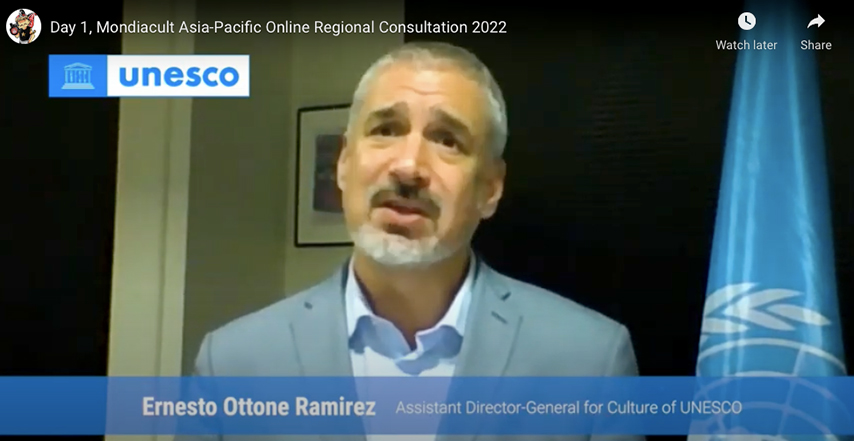 Tro Ly Tgd Unesco Ernesto Ottone Phat Bieu