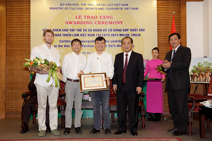 Trao Bang Khen Expo2015milano 03