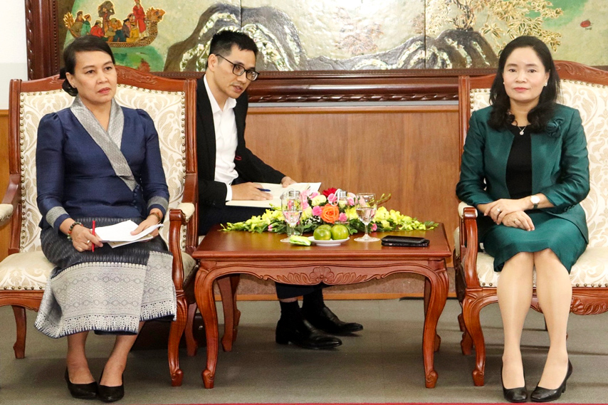 Viet Nam Lao Tang Cuong Hop Tac Trong Linh Vuc Thu Vien Van Hoc Dong Gop Chung Vao Hop Tac Toan Dien Hieu Qua Giua Hai Quoc Gia 02