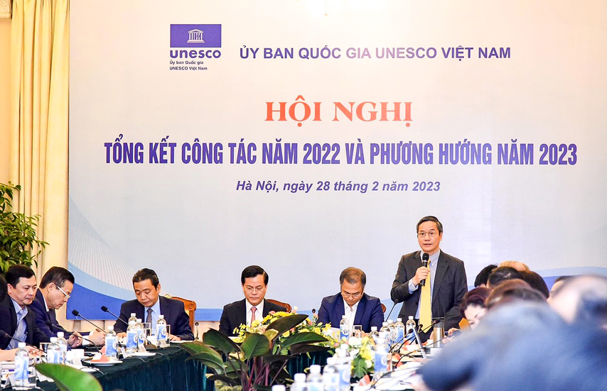 Tieu Ban Van Hoa Dong Gop Tich Cuc Hieu Qua Cho Ket Qua Cong Tac Cua Uy Ban Quoc Gia Unesco Viet Nam Nam 2022 Va Dinh Huong Nam 2023 01