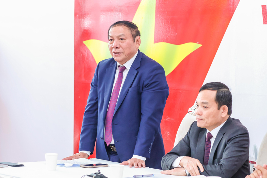 Cuoc Gap Mat Than Tinh Voi Doan Tt Vn Truoc Ngay Khai Mac Seagames32 06