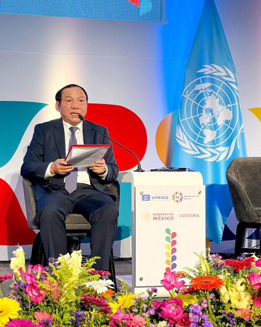 Khang Dinh Vai Tro Dong Gop Quan Trong Cua Viet Nam Tai Hoi Nghi Mondiacult 2022 02