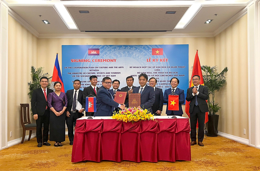 Viet Nam Va Campuchia Ky Ke Hoach Hop Tac Van Hoa Nghe Thuat Giai Doan 2023 2027 03