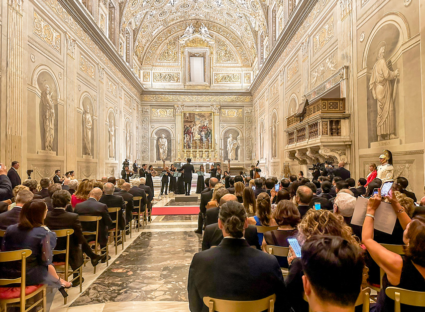 Chu Tich Nuoc Va Tong Thong Italia Tham Du Hoa Nhac Ky Niem 50 Nam Quan He Ngoai Giao Vn Italia 01