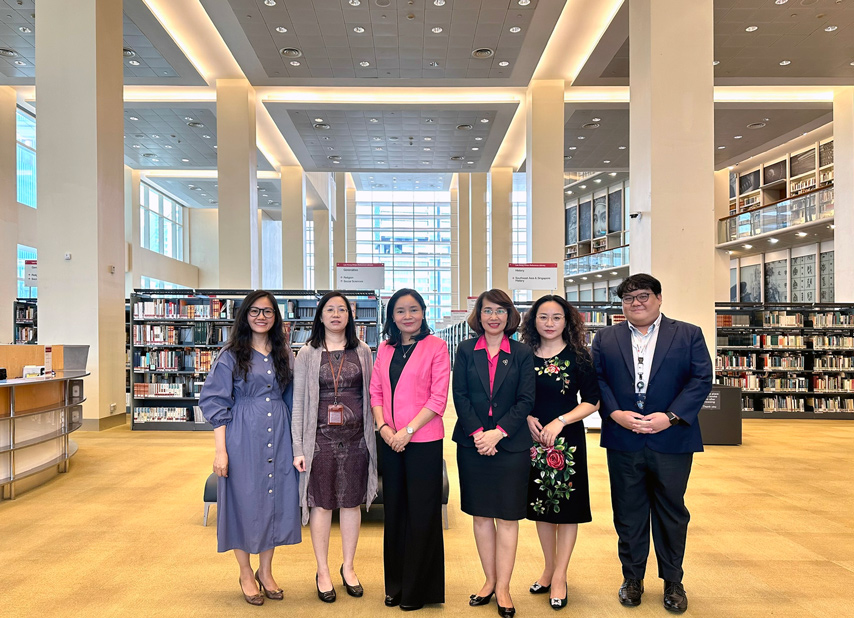 Hop Tac Thu Vien Vn Sing Huong Toi Tro Thanh Tru Cot De Mo Rong Hop Tac Thu Vien Trong Khu Vuc 06