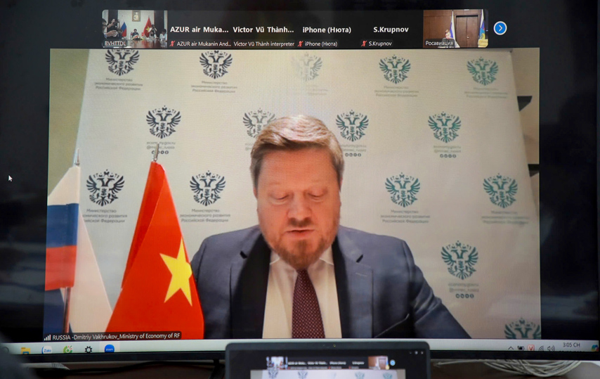 Phien Hop Lan Thu Nhat To Cong Tac Du Lich Viet Nam Nga 01