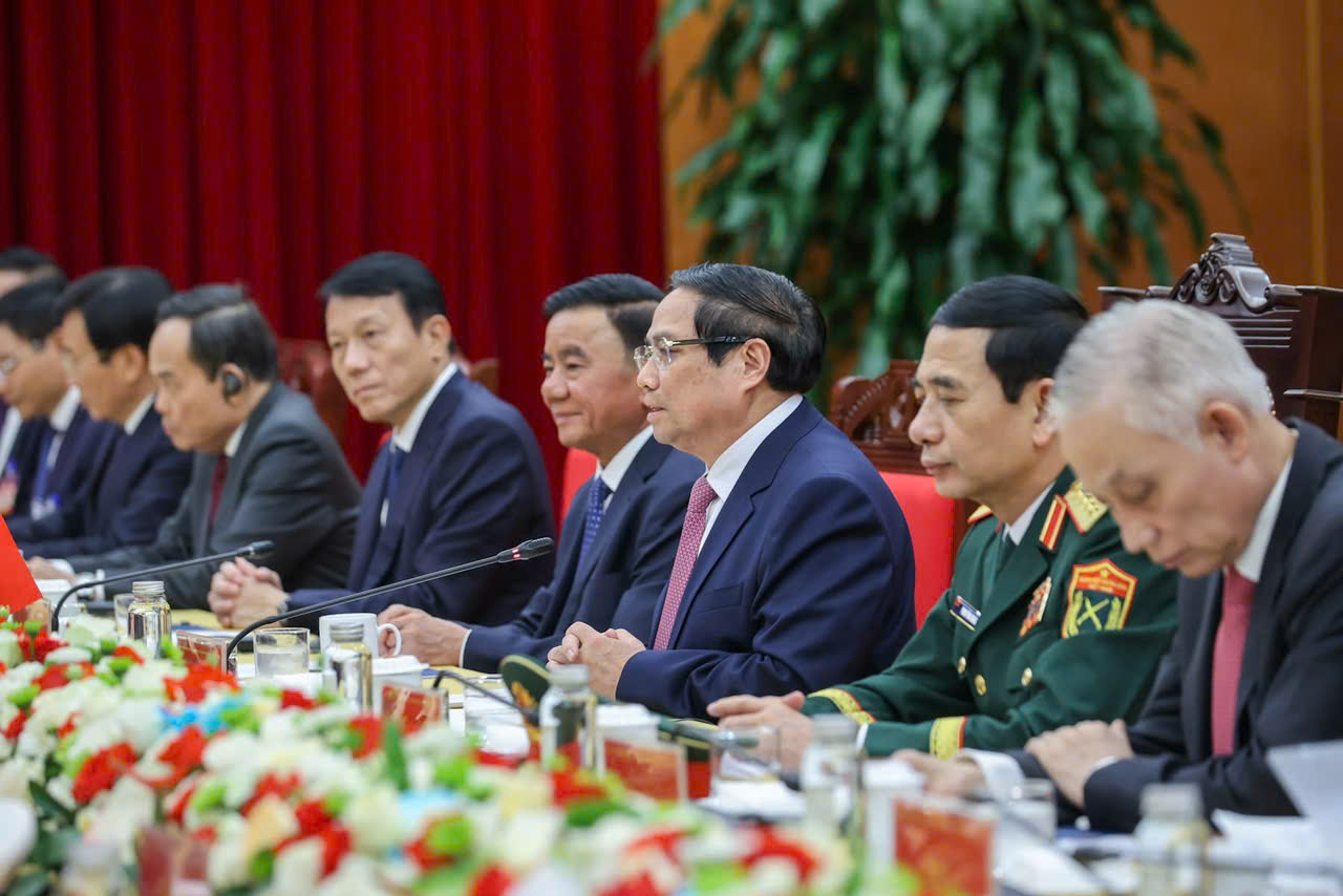 Thủ Tướng Chính Phủ Hội Kiến Tổng Bí Thư, Chủ Tịch Nước Trung Quốc Tập Cận Bình, Hoạt động Có Sự Tham Dự Của Thứ Trưởng Thường Trực Lê Hải Bình